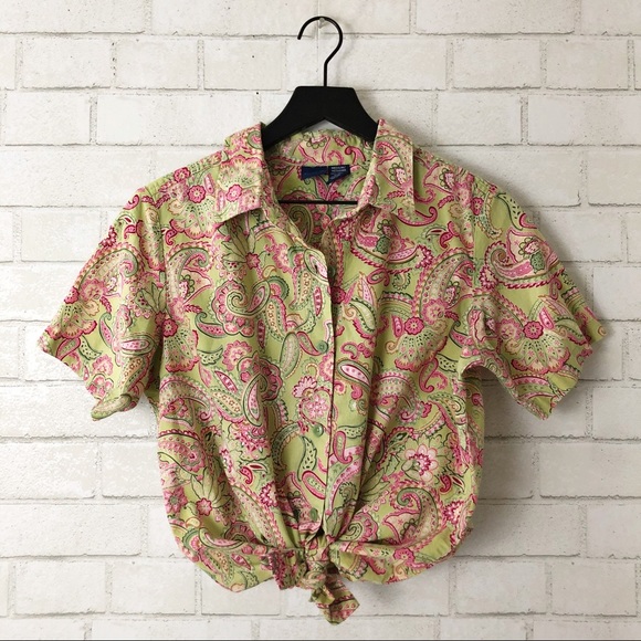 SALE 4/$20 Basic Editions Vintage Style Paisley - Picture 2 of 8